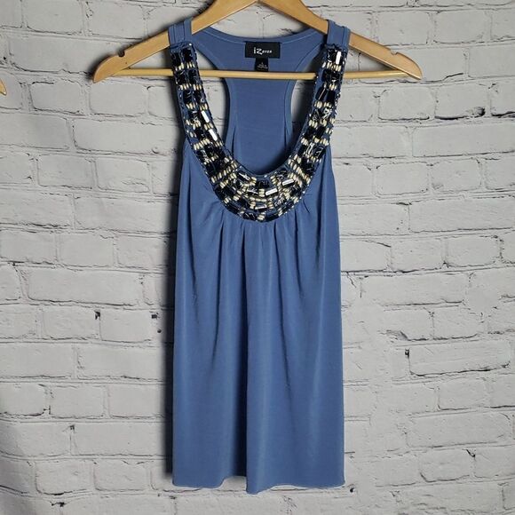 Byer Blue Tank Top - Picture 1 of 9